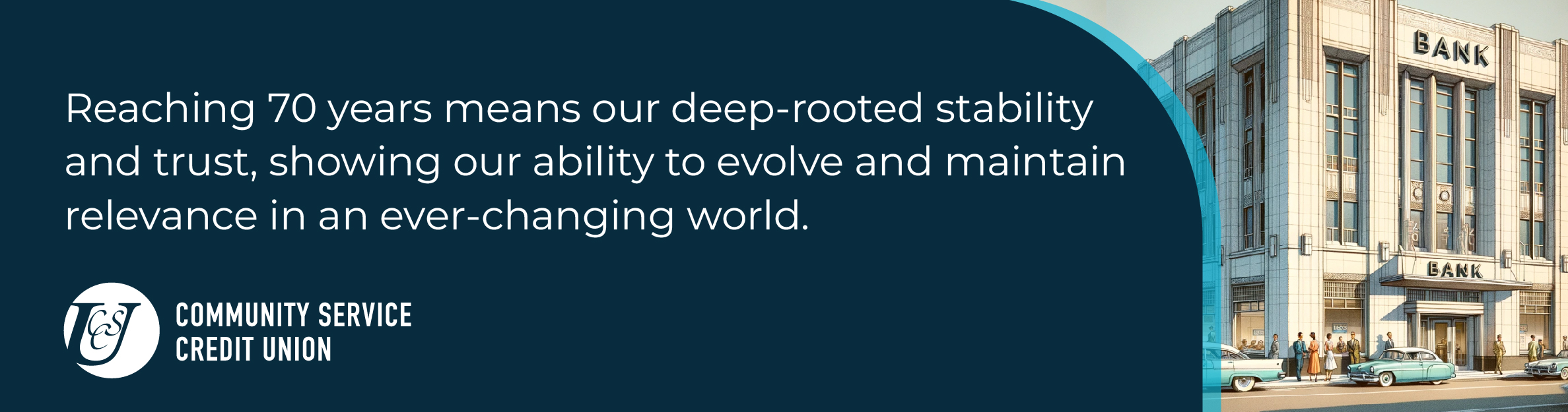 Reaching 70 years means our deep-rooted stability and trust, showing our stability and trust, showing our ability to evolve and maintain relevance in an ever-changing world. 